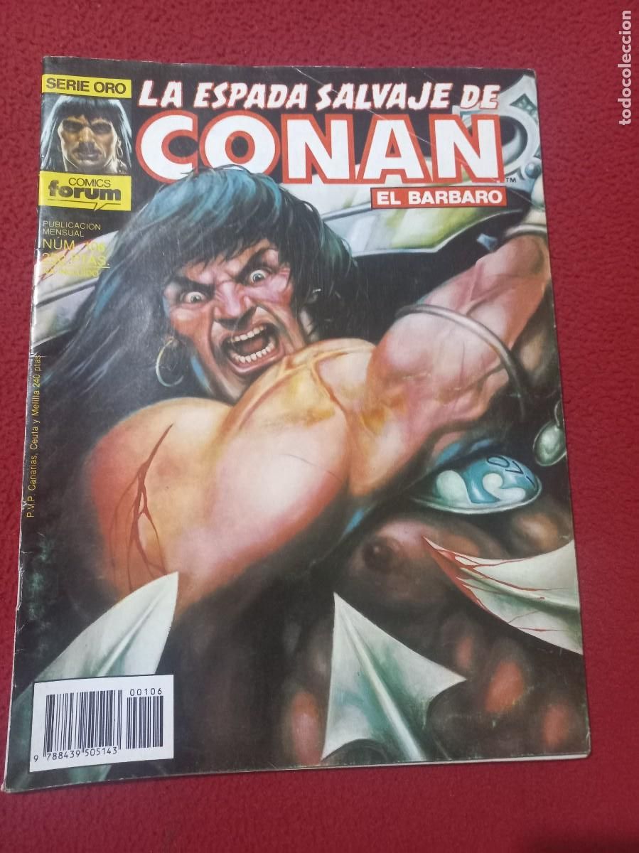 C&oacute;mics: LA ESPADA SALVAJE DE CONAN 106 - REVISTA . - Foto 1