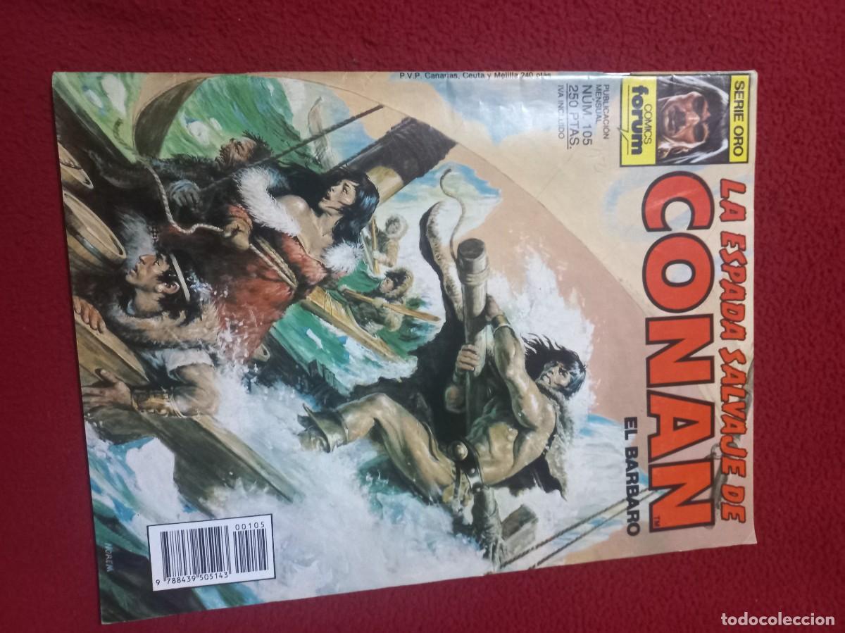 C&oacute;mics: LA ESPADA SALVAJE DE CONAN 105 - REVISTA .