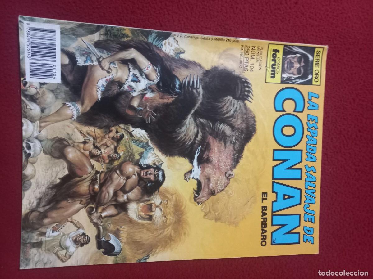 C&oacute;mics: LA ESPADA SALVAJE DE CONAN 104 - REVISTA .