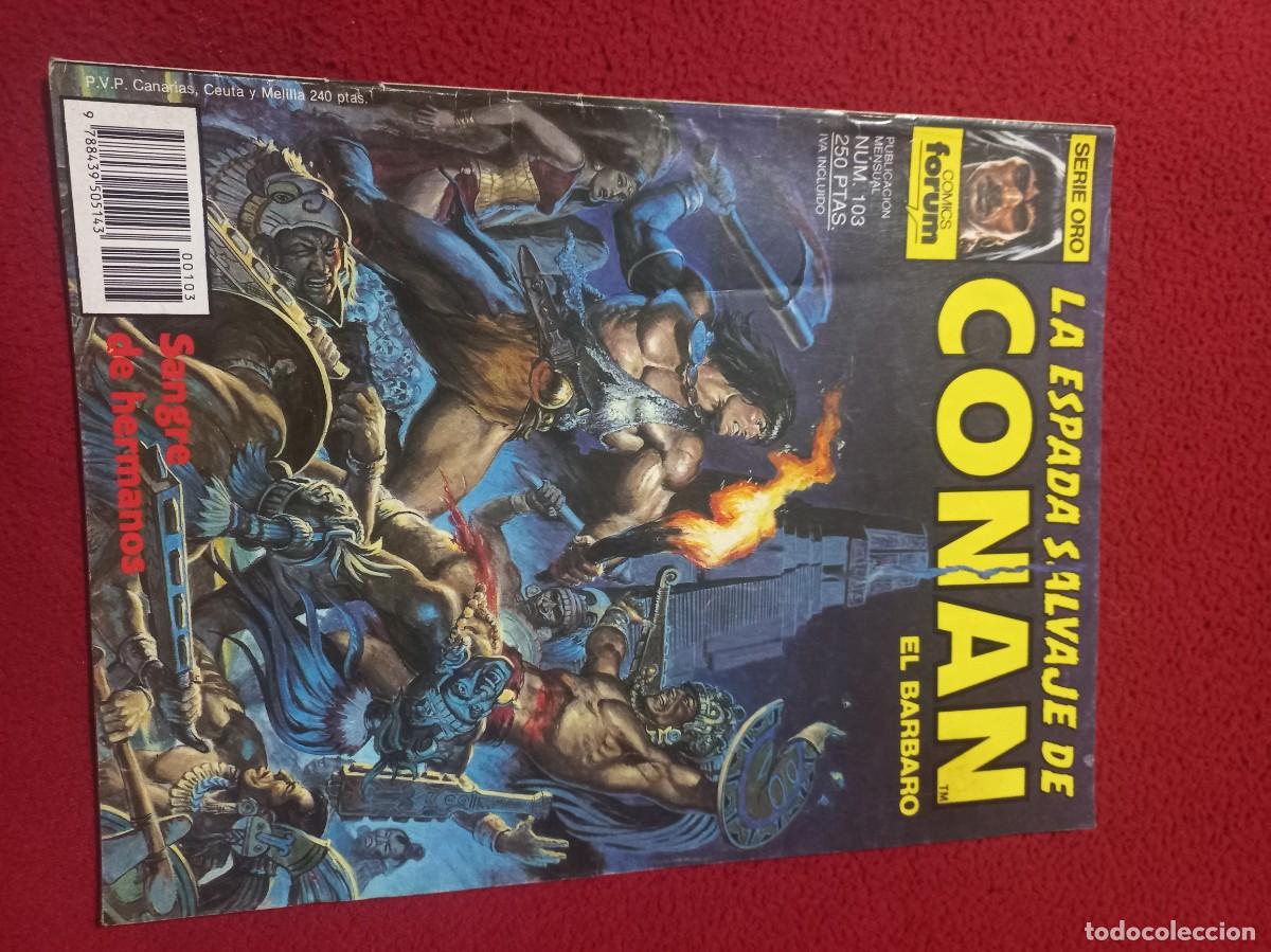 C&oacute;mics: LA ESPADA SALVAJE DE CONAN 103 - REVISTA .