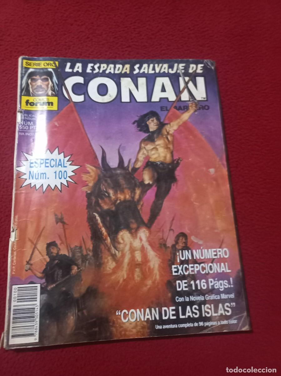 C&oacute;mics: LA ESPADA SALVAJE DE CONAN 100 - ESPECIAL N&ordm; 100 - REVISTA .