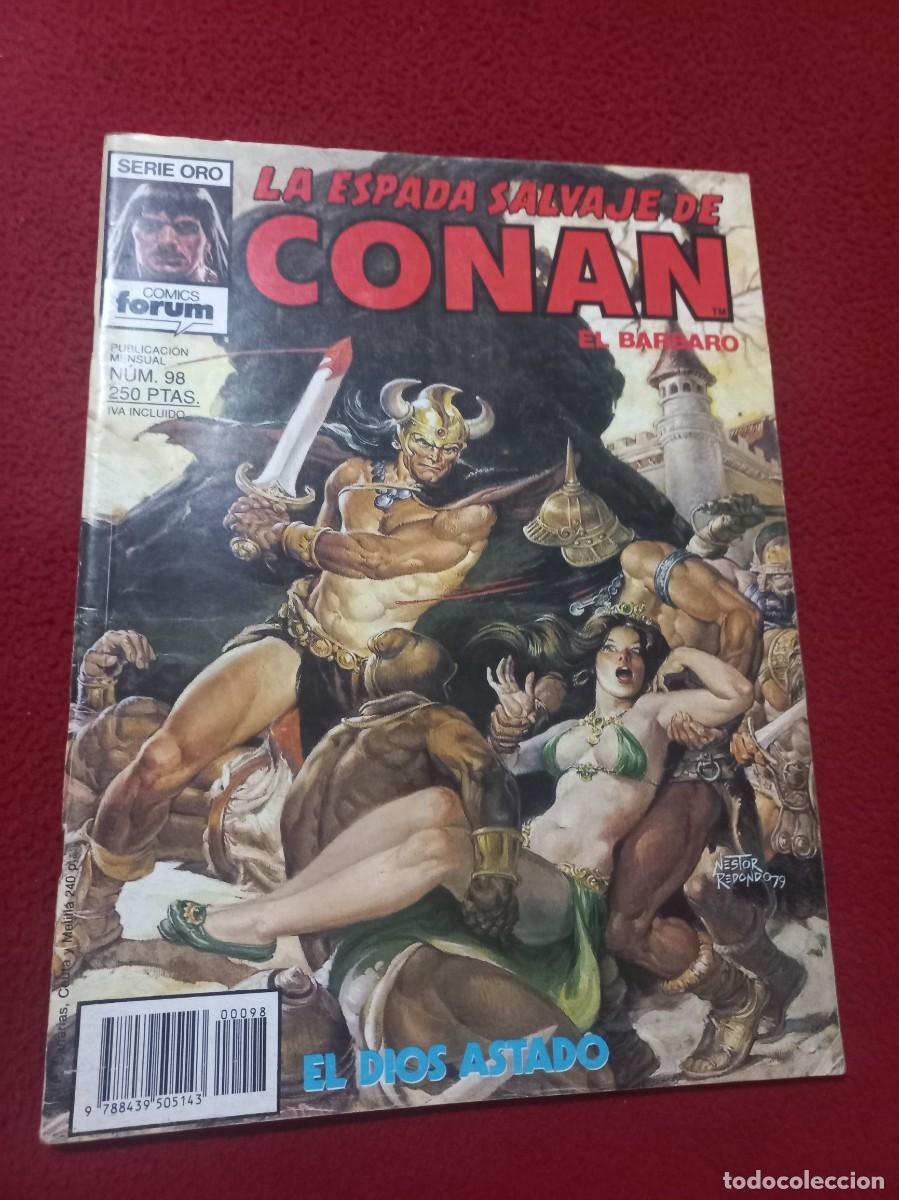C&oacute;mics: LA ESPADA SALVAJE DE CONAN 98 - REVISTA .