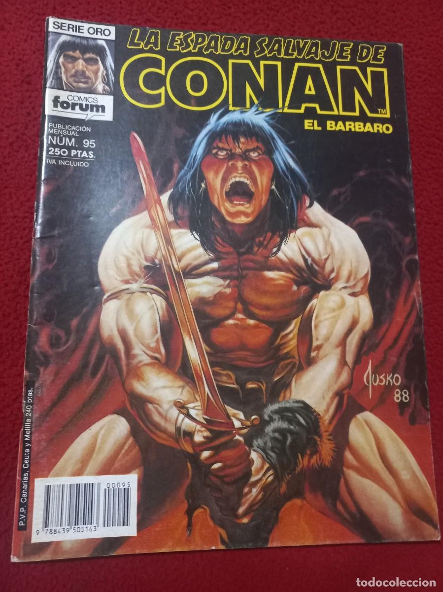 C&oacute;mics: LA ESPADA SALVAJE DE CONAN 95 - REVISTA .