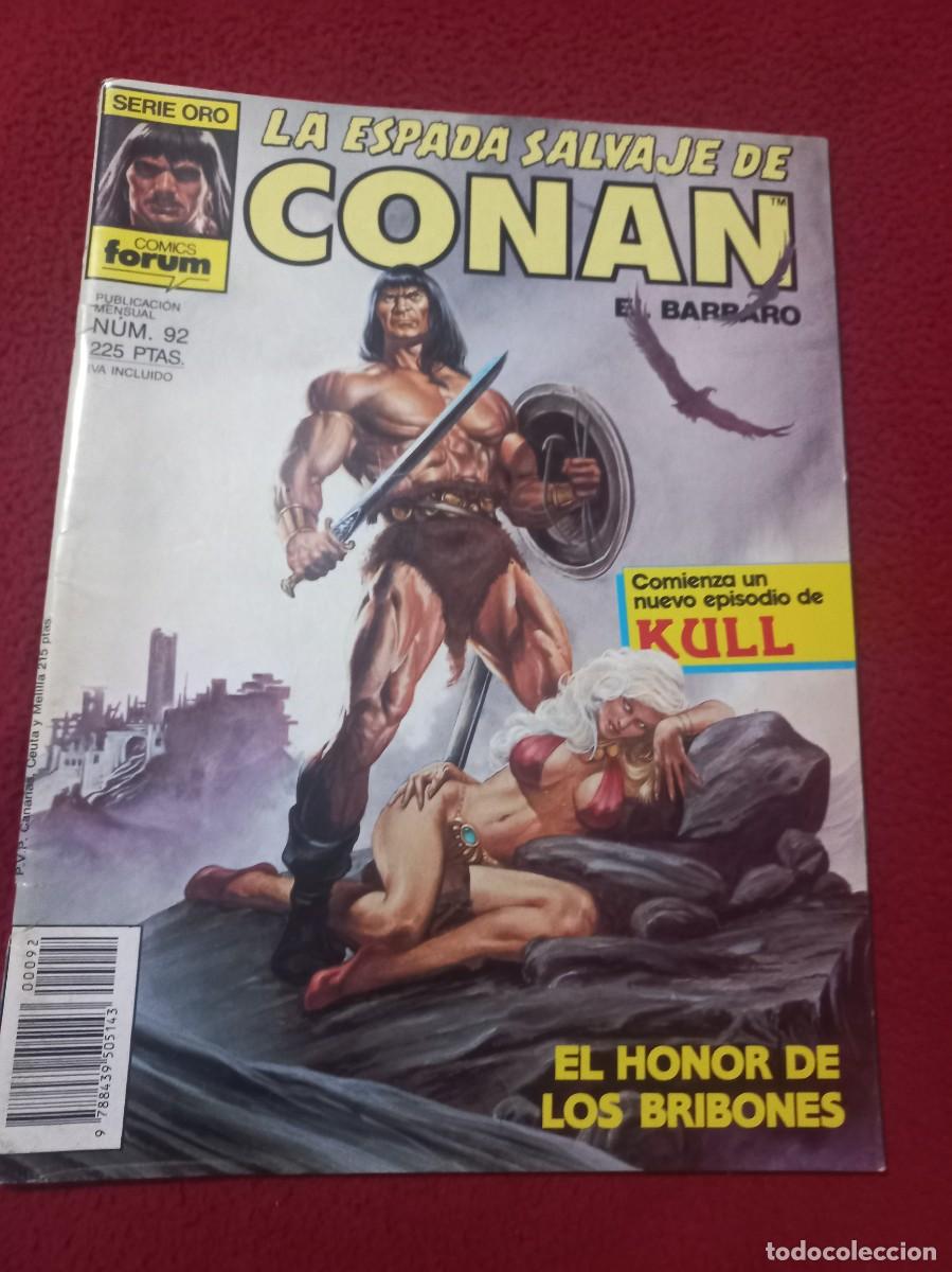 C&oacute;mics: LA ESPADA SALVAJE DE CONAN 92 - REVISTA .