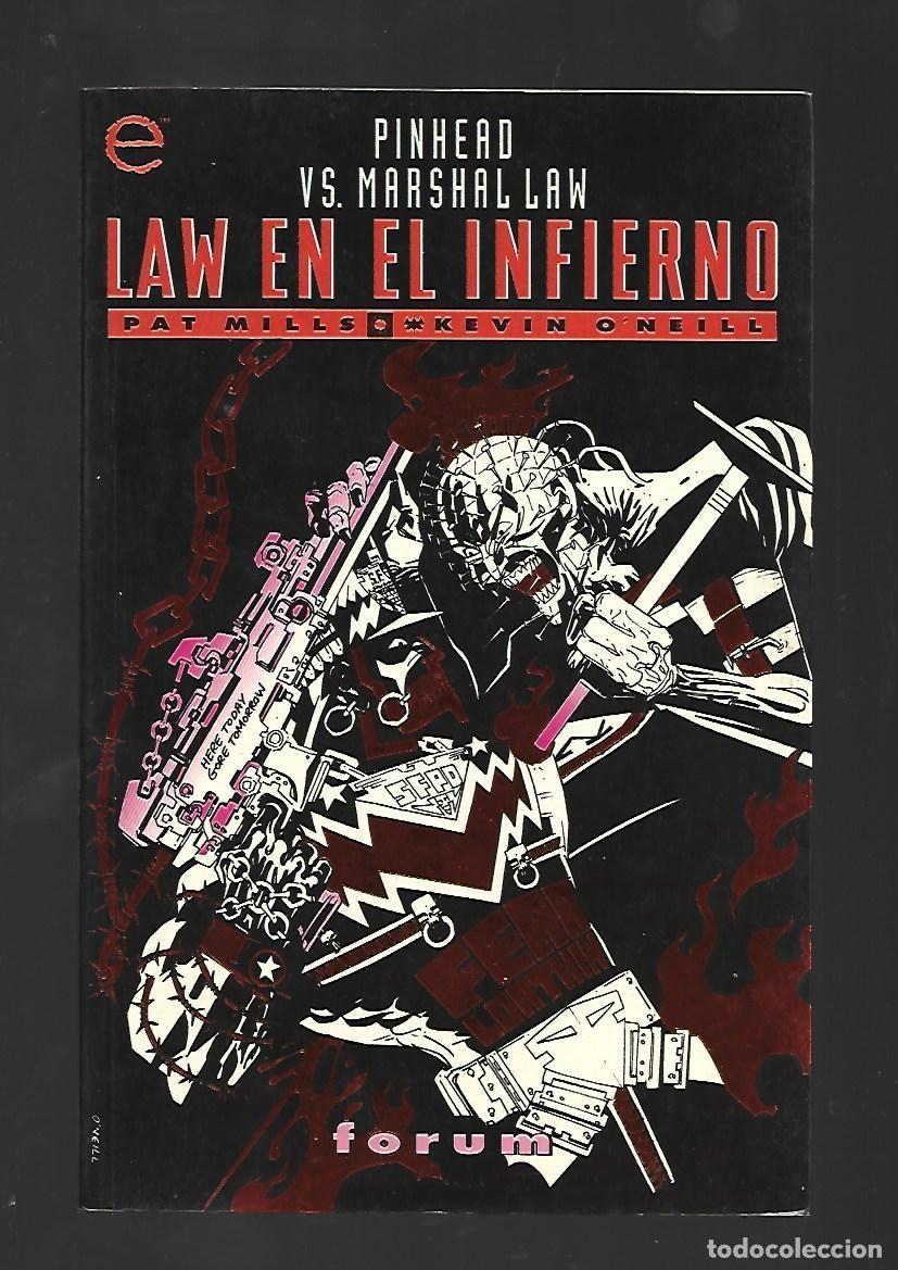C&oacute;mics: Pinhead VS. Marshal Law: Law en el infierno, 1995, Forum, muy buen estado