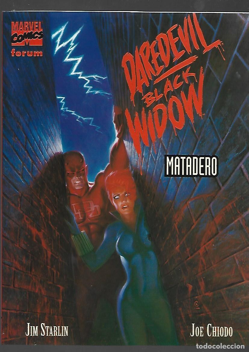 C&oacute;mics: Daredevil/Black Widow: matadero, 1994, Forum, impecable