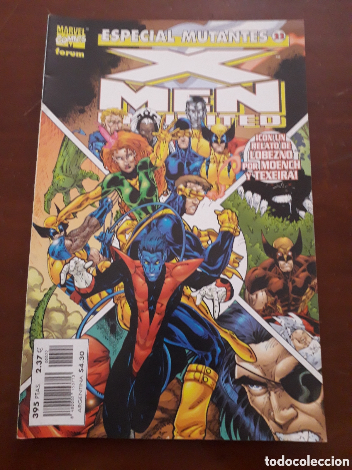 C&oacute;mics: ESPECIAL MUTANTES N&Uacute;MERO 22. X-MEN UNLIMITED