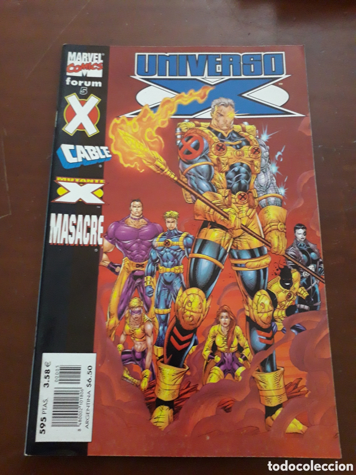 C&oacute;mics: UNIVERSO X N&Uacute;MERO 5. CABLE, MASACRE Y MUTANTE X