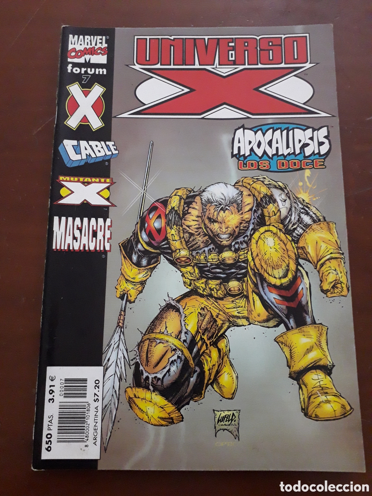 C&oacute;mics: UNIVERSO X N&Uacute;MERO 7. CABLE, MASACRE Y MUTANTE X