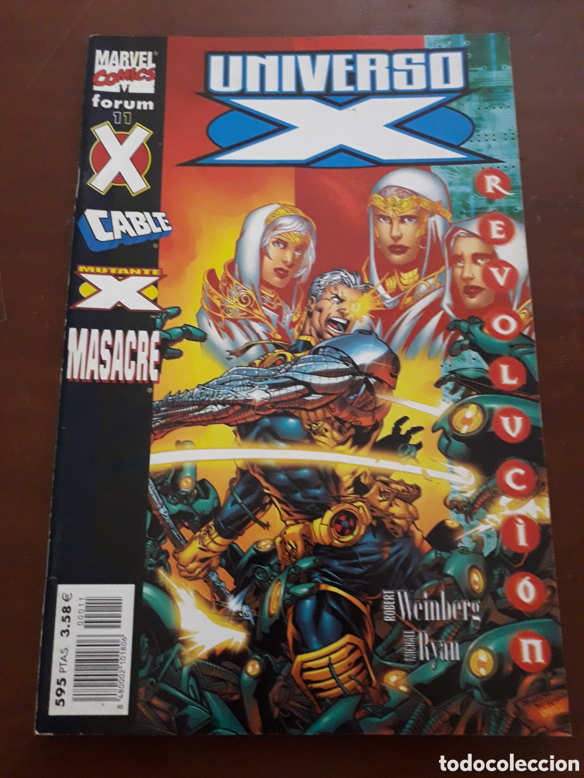 C&oacute;mics: UNIVERSO X N&Uacute;MERO 11. CABLE, MASACRE Y MUTANTE X