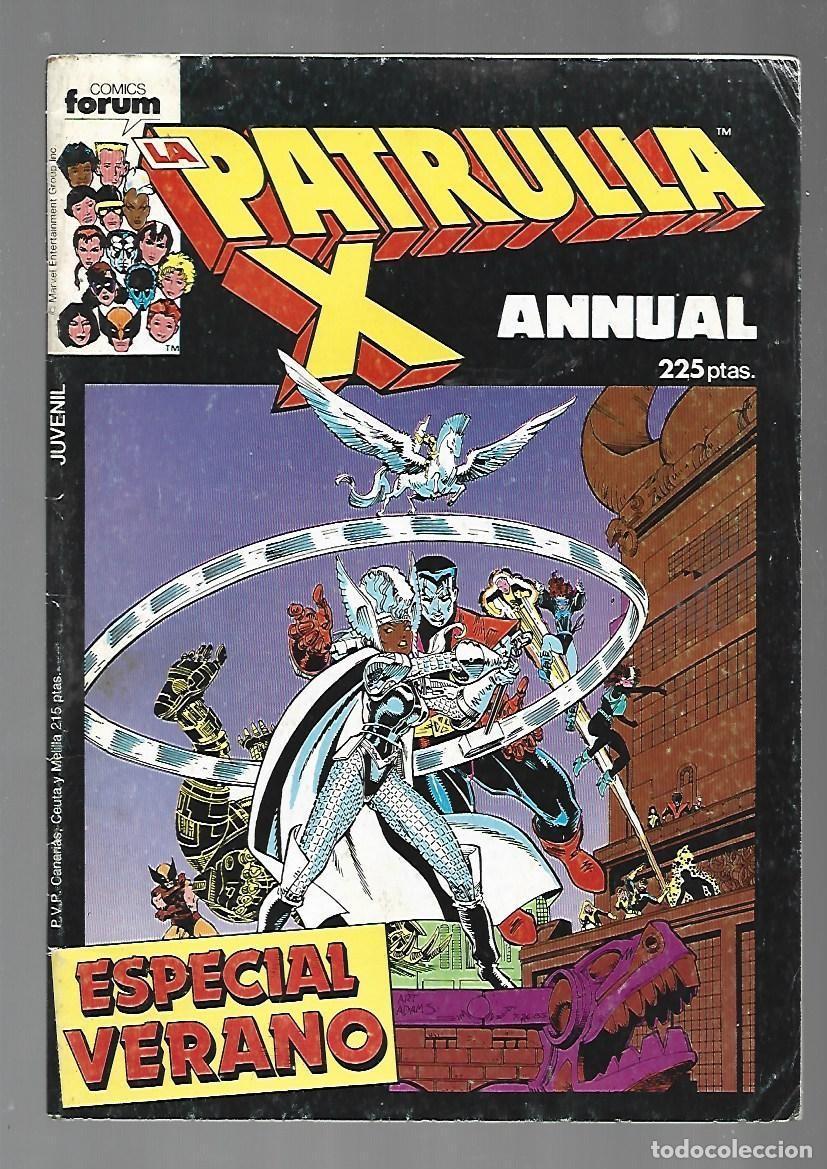 C&oacute;mics: Patrulla X, especial verano, Annual, 1987, Forum, muy buen estado