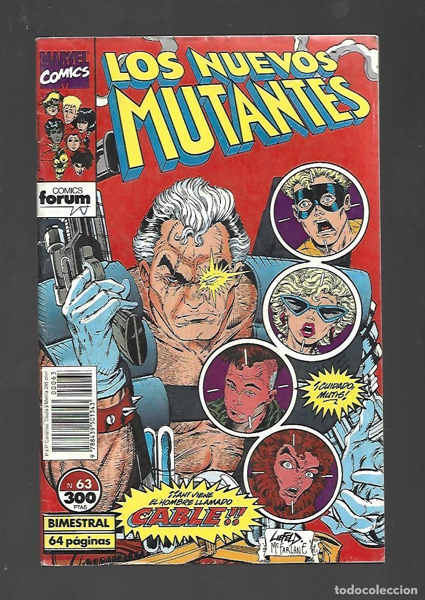 C&oacute;mics: Los Nuevos Mutantes, 63, 1992, Forum, muy buen estado
