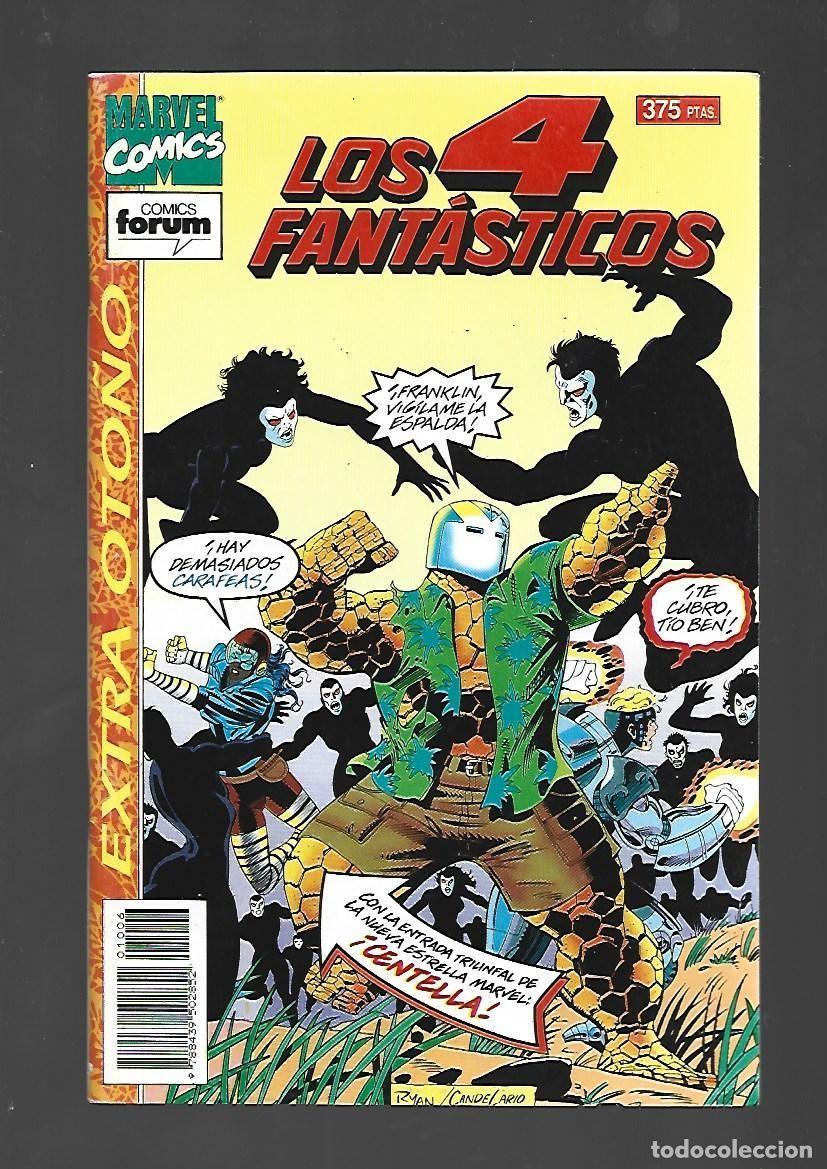 C&oacute;mics: Los 4 Fant&aacute;sticos, extra oto&ntilde;o, 1994, Forumm nuy buen estado