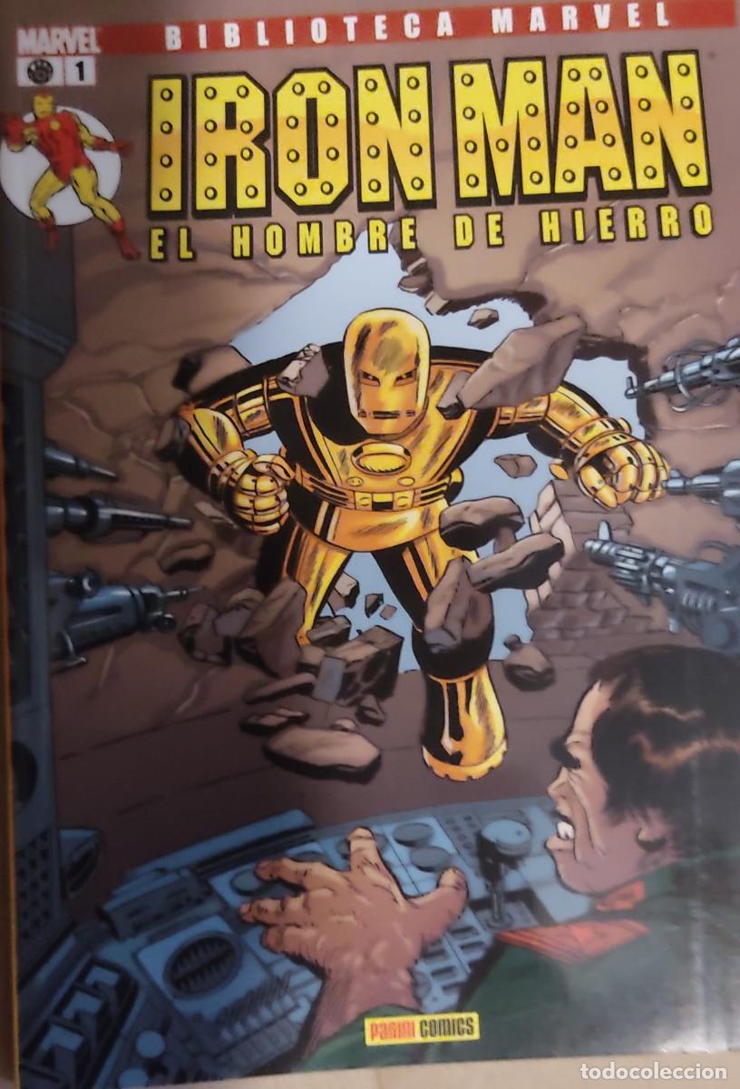 C&oacute;mics: Iron man, biblioteca Marvel