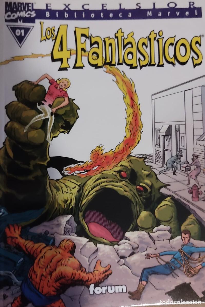 C&oacute;mics: Los 4 fantasticos, editorial marvel 32 LIBROS