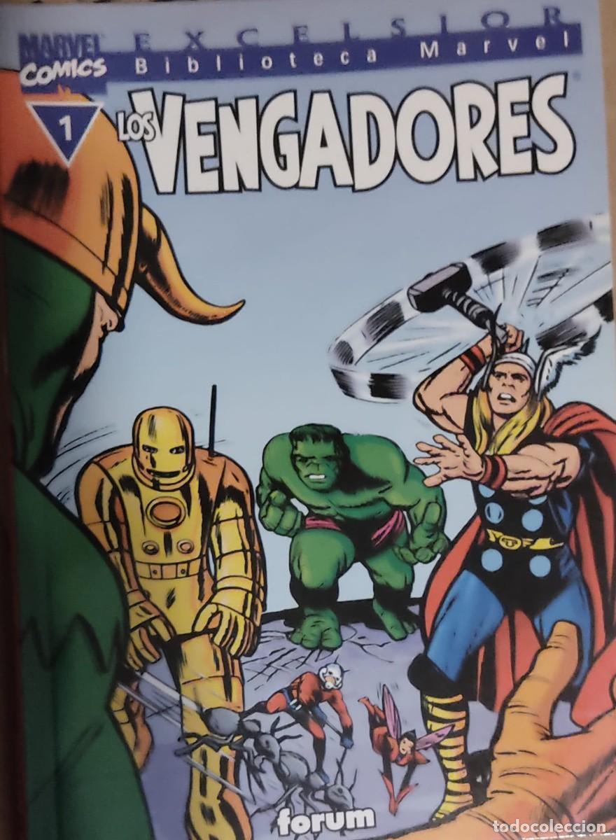 C&oacute;mics: Los vengadores, editorial marvel 32 LIBROS