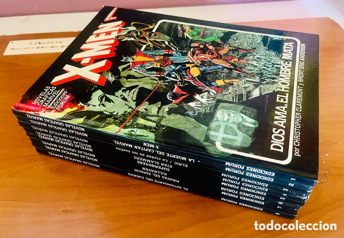 C&oacute;mics: NOVELAS GR&Aacute;FICAS MARVEL, 8 TOMOS COMPLETA, (F&Oacute;RUM)