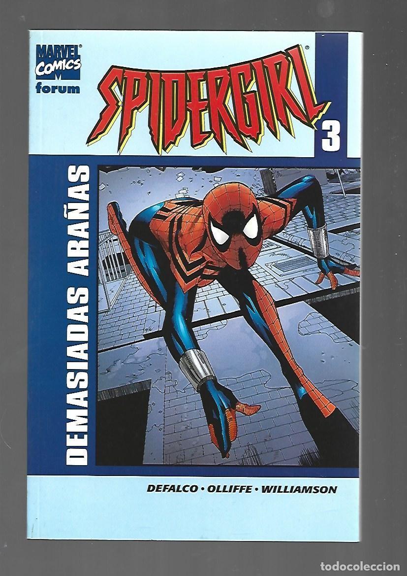 C&oacute;mics: Spidergirl, Vol. II, n&uacute;mero, 3: demasiadas ara&ntilde;as, 2004, Forum, muy buen estado