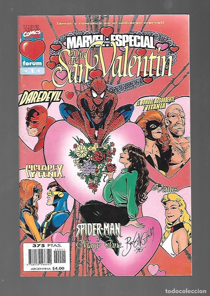 C&oacute;mics: Marvel: especial d&iacute;a de San Valent&iacute;n, 1998, Forum, muy buen estado