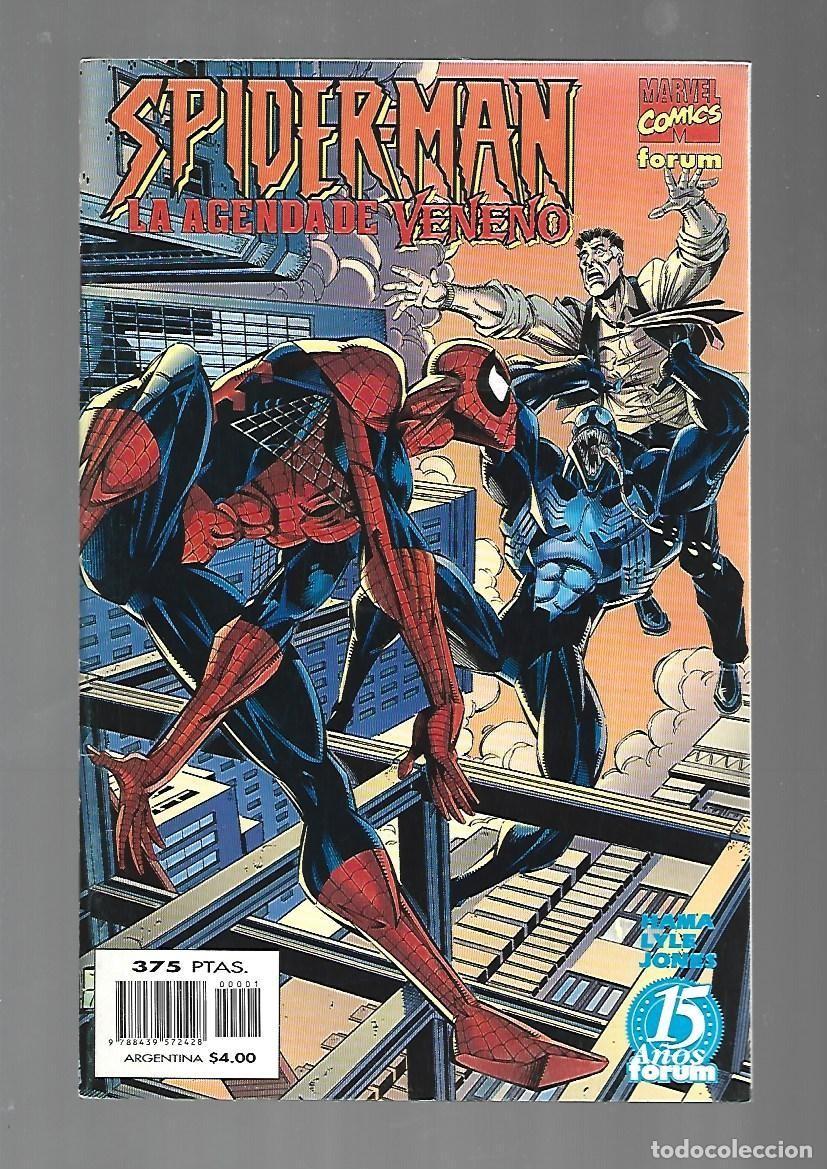 C&oacute;mics: Spider-Man: la agenda de Veneno, 1998, Forum, muy buen estado