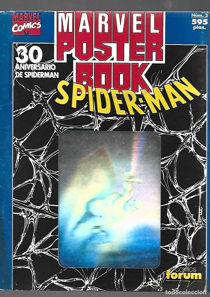 C&oacute;mics: Marvel poster book, Spiderman, 13 1993, Forum, muy buen estado.