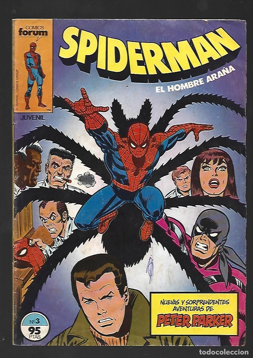 C&oacute;mics: Spiderman, 3, 1983, Forum,