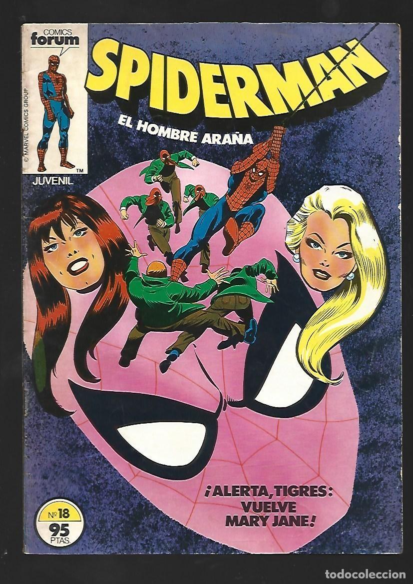 C&oacute;mics: Spiderman, 18, 1983, Forum., buen estado - Foto 1