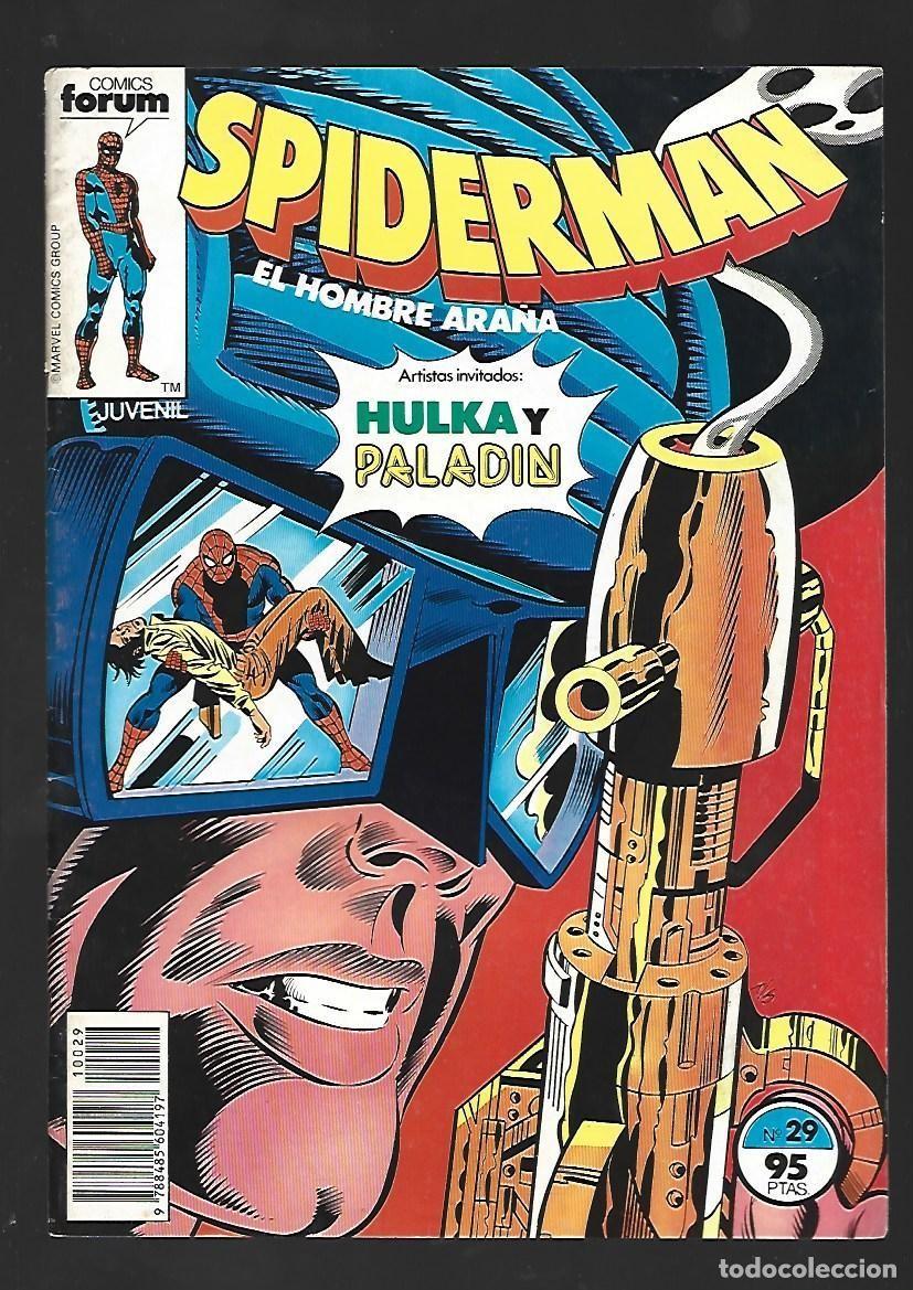 C&oacute;mics: Spiderman, 29, con Hulka y Paladin, 1983, Forum, buen estado