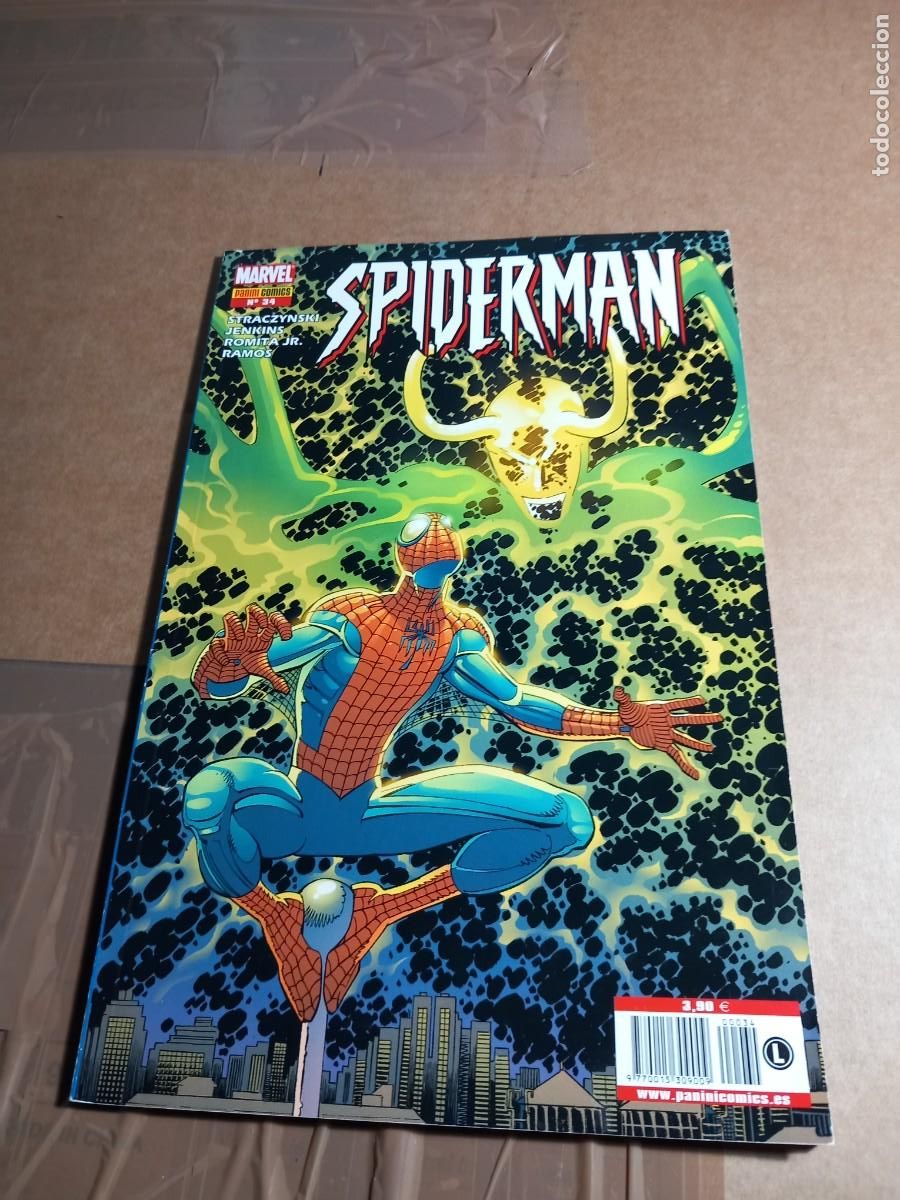 C&oacute;mics: SPIDERMAN N&deg; 34 VOL. 6 LOMO AZUL