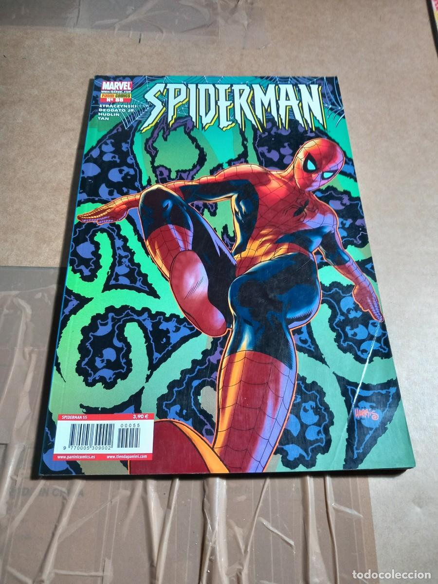 C&oacute;mics: SPIDERMAN N&deg; 55 ULTIMO NUMERO VOL. 6 LOMO AZUL