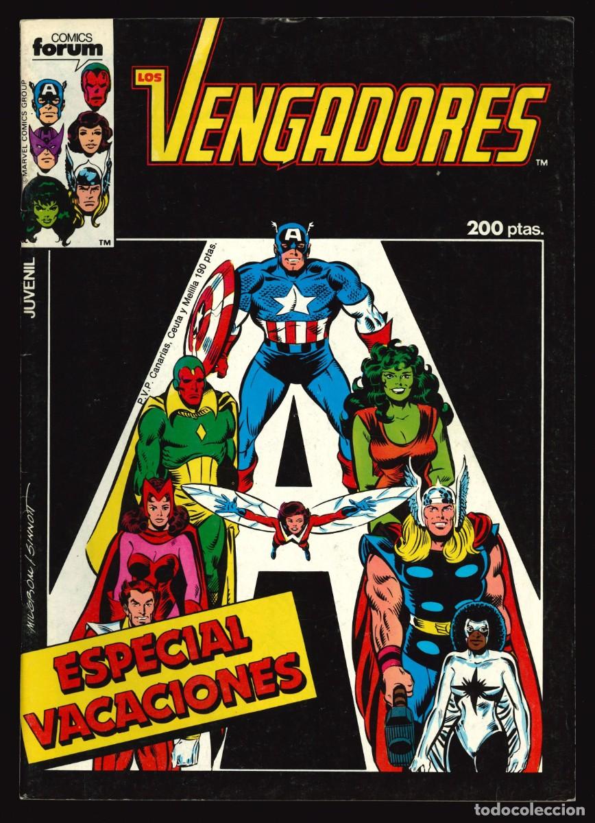 C&oacute;mics: LOS VENGADORES (VOL. 1) - COMICS FORUM / ESPECIAL VACACIONES 1986