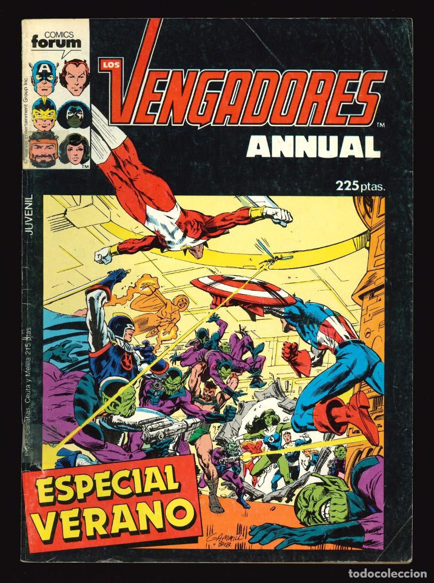 C&oacute;mics: LOS VENGADORES (VOL. 1) - COMICS FORUM / ESPECIAL VERANO 1987