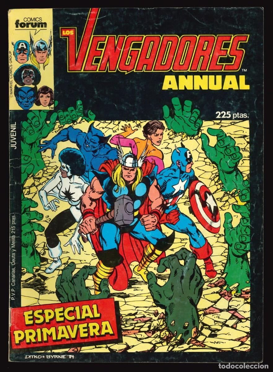 C&oacute;mics: LOS VENGADORES (VOL. 1) - COMICS FORUM / ESPECIAL PRIMAVERA 1987