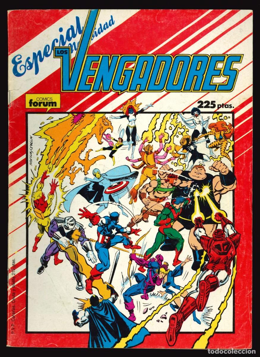C&oacute;mics: LOS VENGADORES (VOL. 1) - COMICS FORUM / ESPECIAL NAVIDAD 1987
