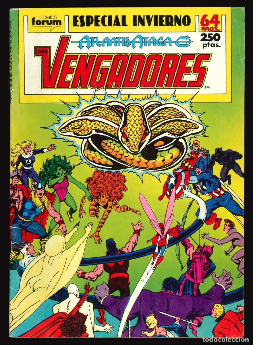 C&oacute;mics: LOS VENGADORES (VOL. 1) - COMICS FORUM / ESPECIAL INVIERNO 1989