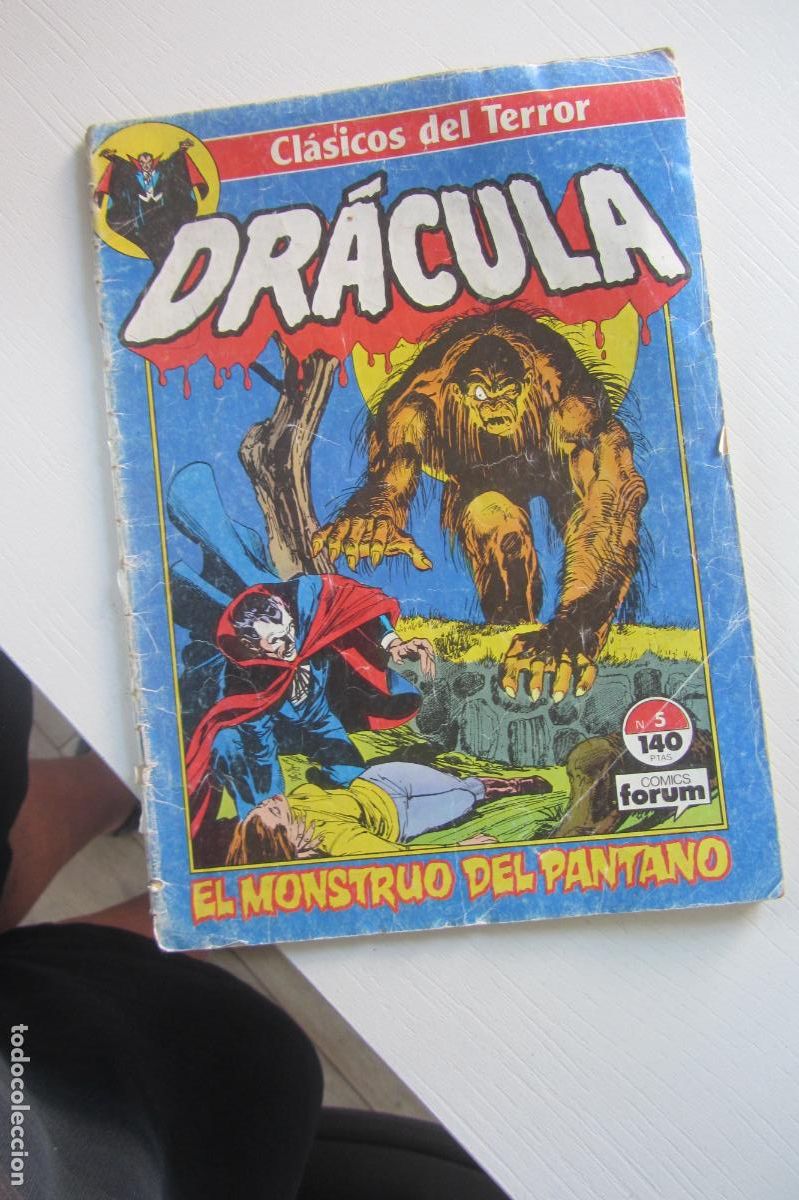 C&oacute;mics: CLASICOS DEL TERROR N&deg;5 DRACULA &rdquo;EL MONSTRUO DEL PANTANO FORUM arx118