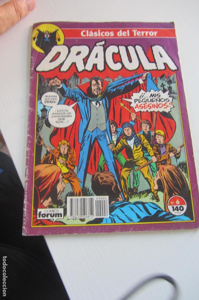 C&oacute;mics: CLASICOS DEL TERROR N&deg; 6 DRACULA FORUM arx118