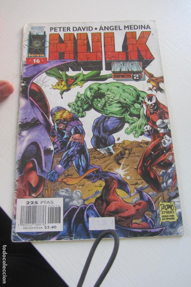 C&oacute;mics: HULK VOL. 2 N&ordm; 16. FORUM arx118