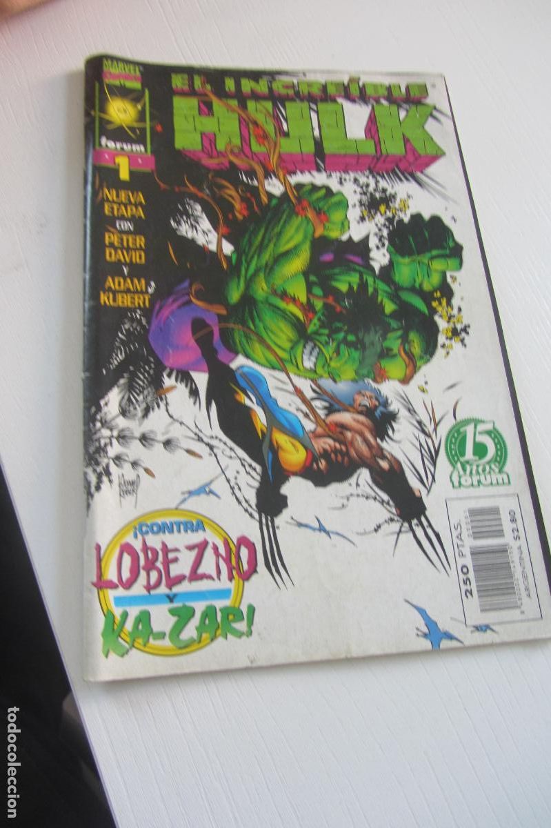 C&oacute;mics: HULK VOL. IIII ( 4 ) N&ordm; 1 - COLECCION DE 12 FORUM ARX121