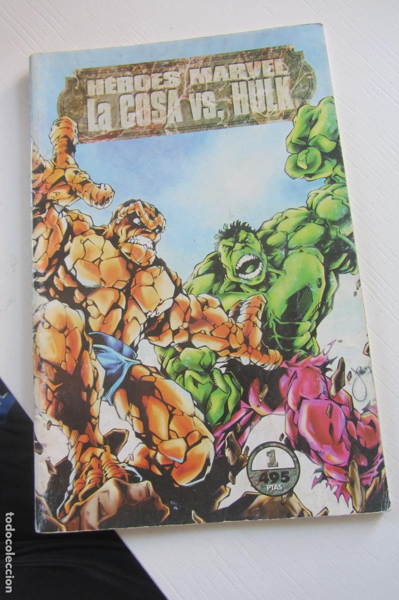C&oacute;mics: H&Eacute;ROES MARVEL -- N&ordm; 1 LA COSA VS. HULK FORUM ARX121