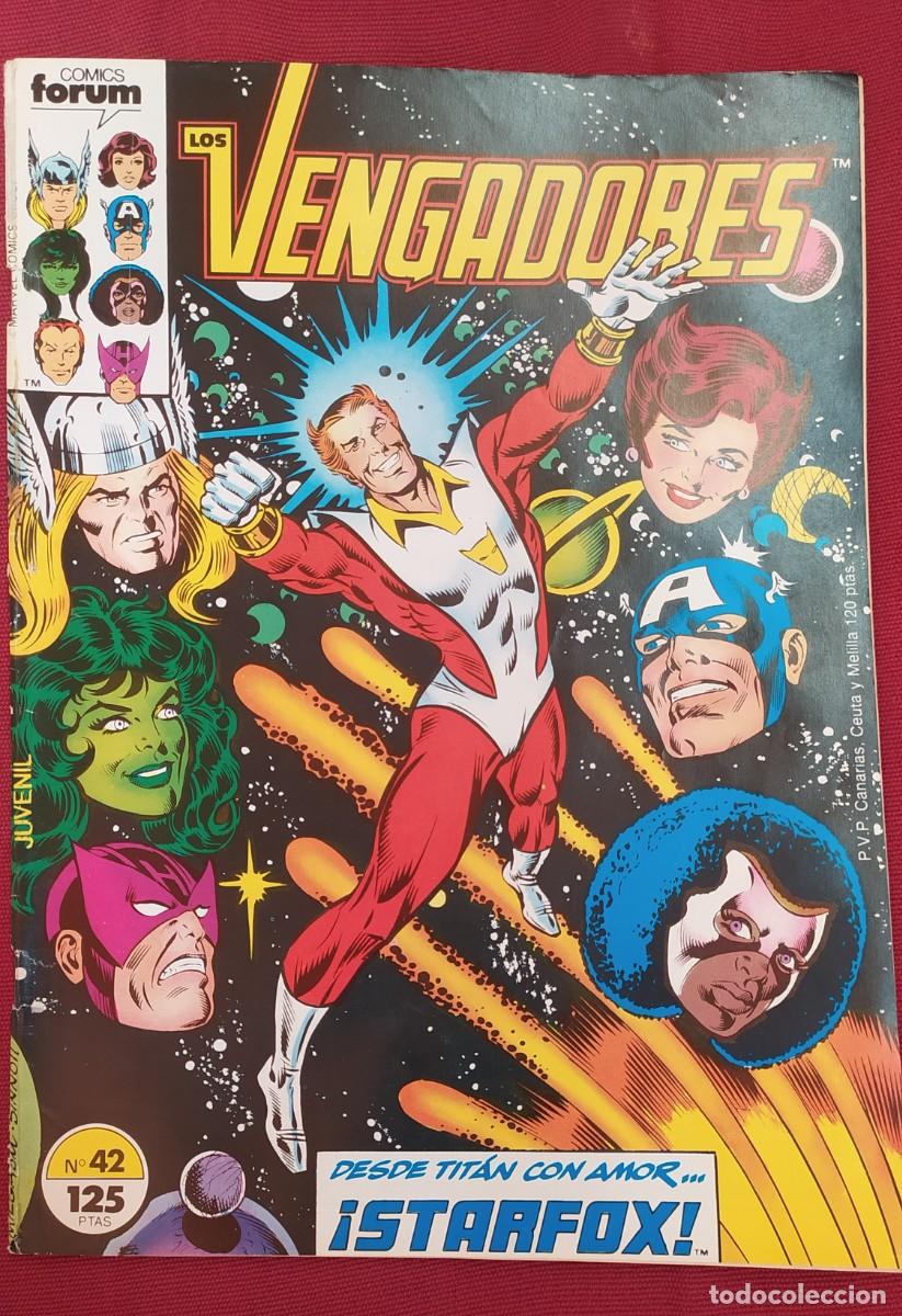 C&oacute;mics: Vengadores 42 forum. A&ntilde;o 1986 - Foto 1