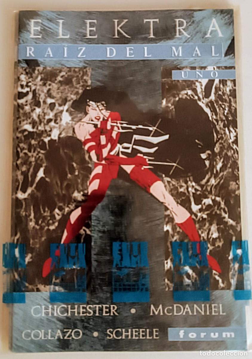 C&oacute;mics: Miniserie Completa Elektra Ra&iacute;z del Mal (1 al 4) Forum 1995 MINT - Foto 2