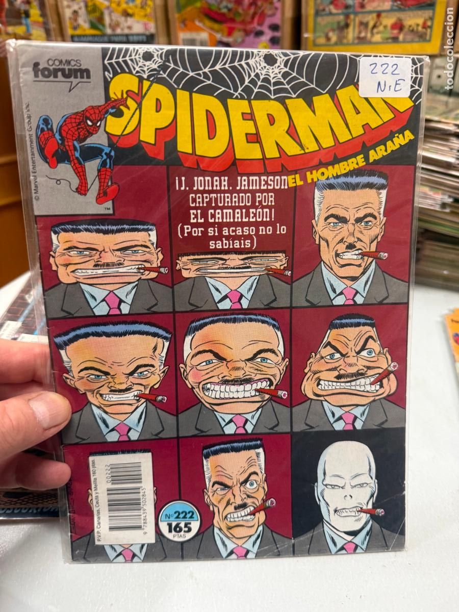 C&oacute;mics: SPIDERMAN EDITORIAL FORUM NUMERO 225