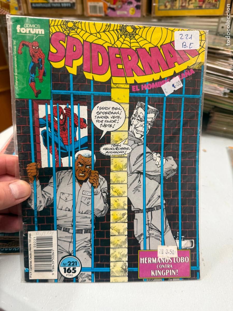 C&oacute;mics: SPIDERMAN EDITORIAL FORUM NUMERO 221