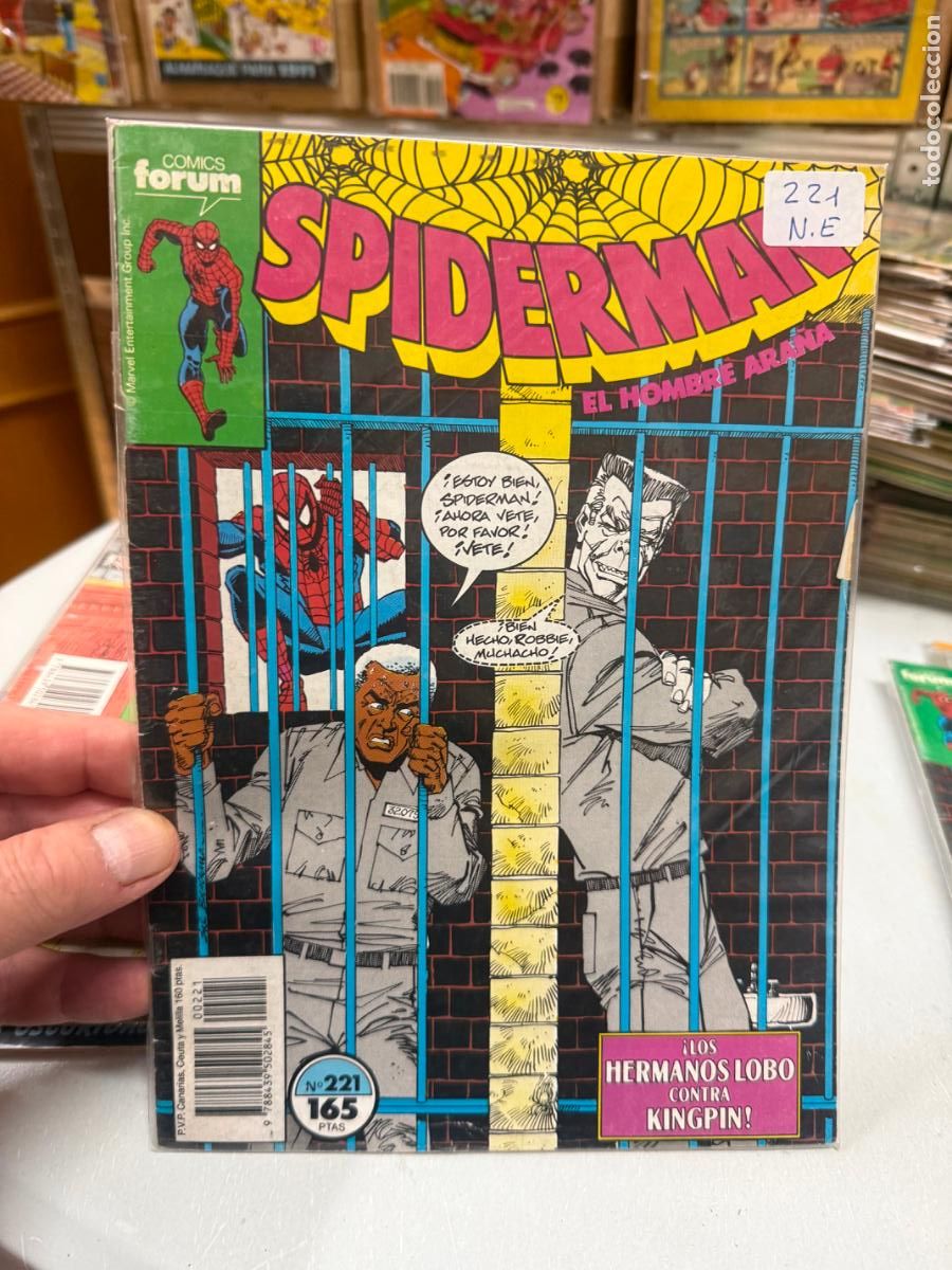 C&oacute;mics: SPIDERMAN EDITORIAL FORUM NUMERO 221