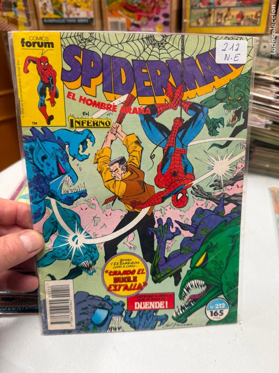 C&oacute;mics: SPIDERMAN EDITORIAL FORUM NUMERO 212