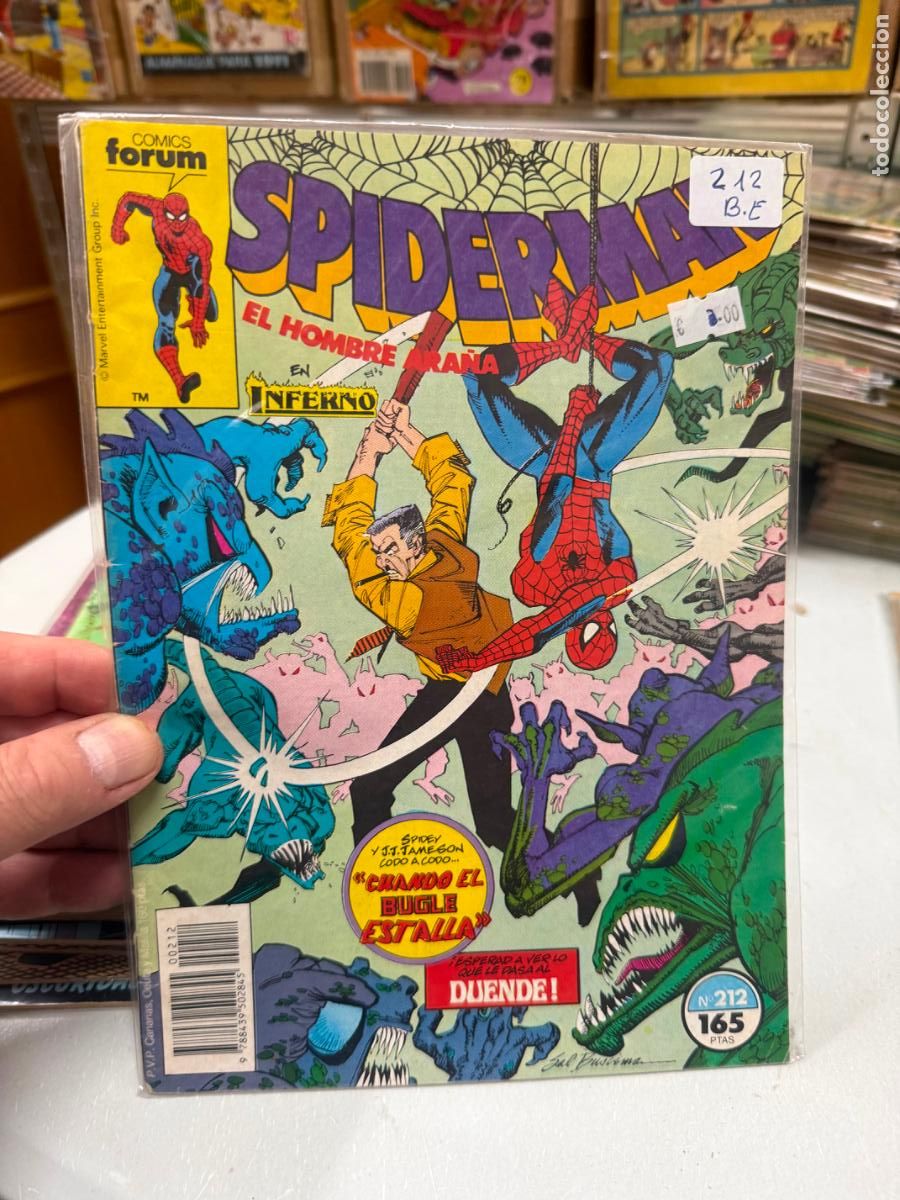 C&oacute;mics: SPIDERMAN EDITORIAL FORUM NUMERO 212