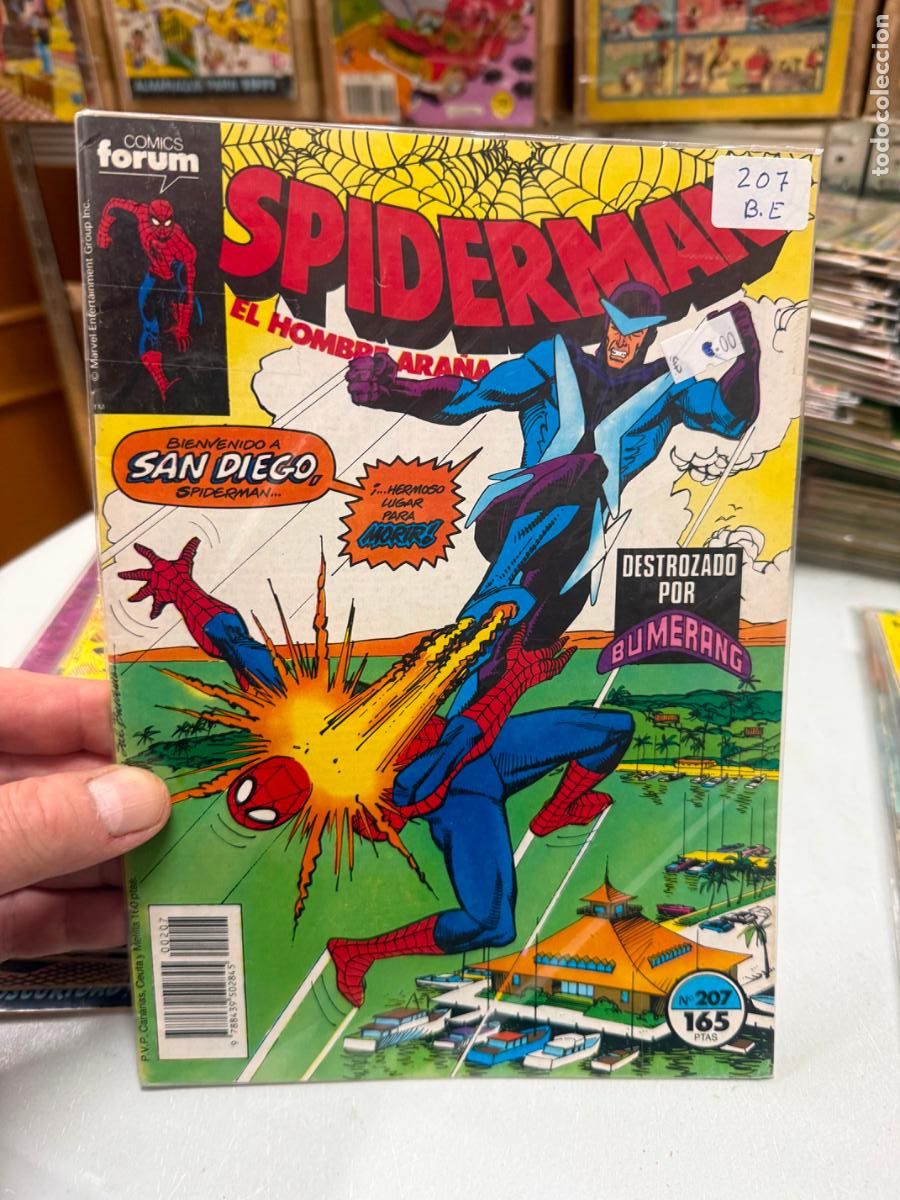 C&oacute;mics: SPIDERMAN EDITORIAL FORUM NUMERO 207