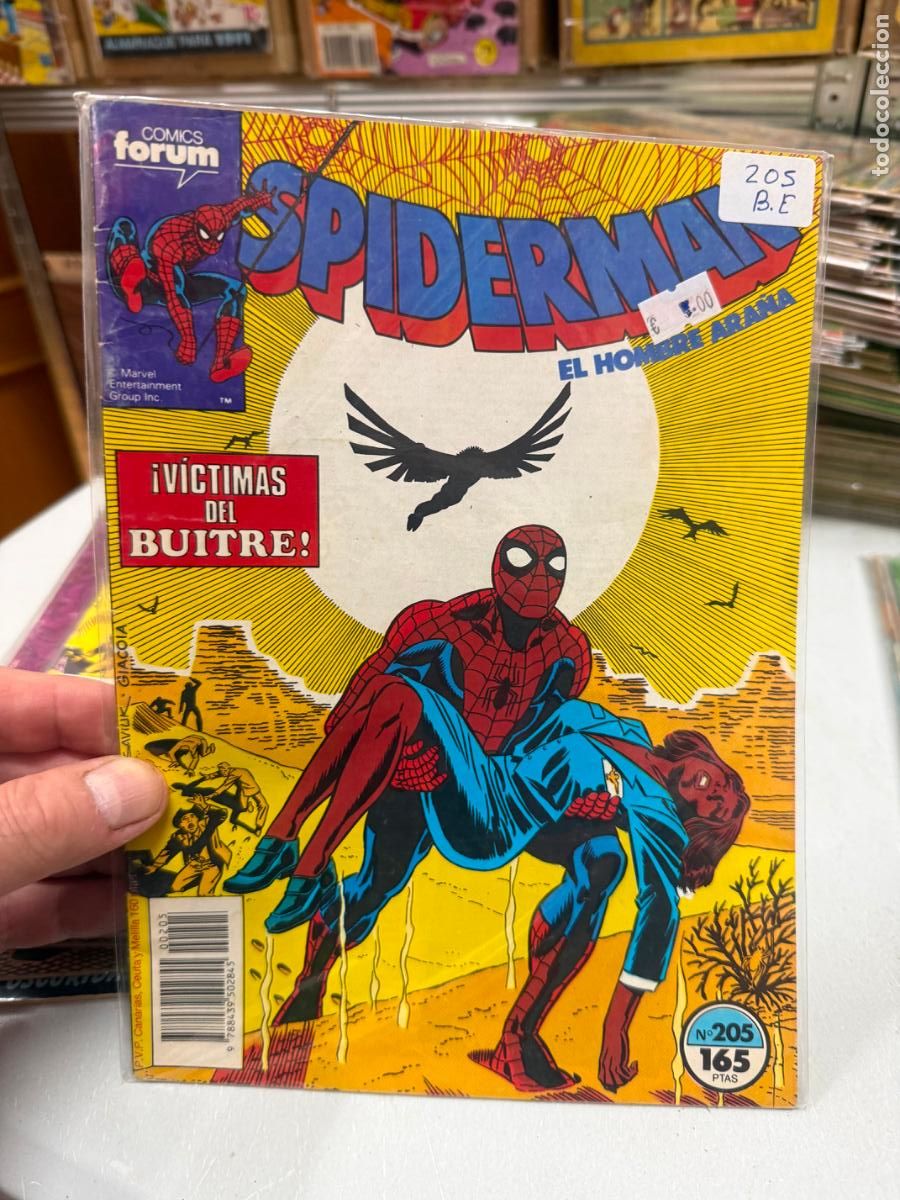 C&oacute;mics: SPIDERMAN EDITORIAL FORUM NUMERO 205