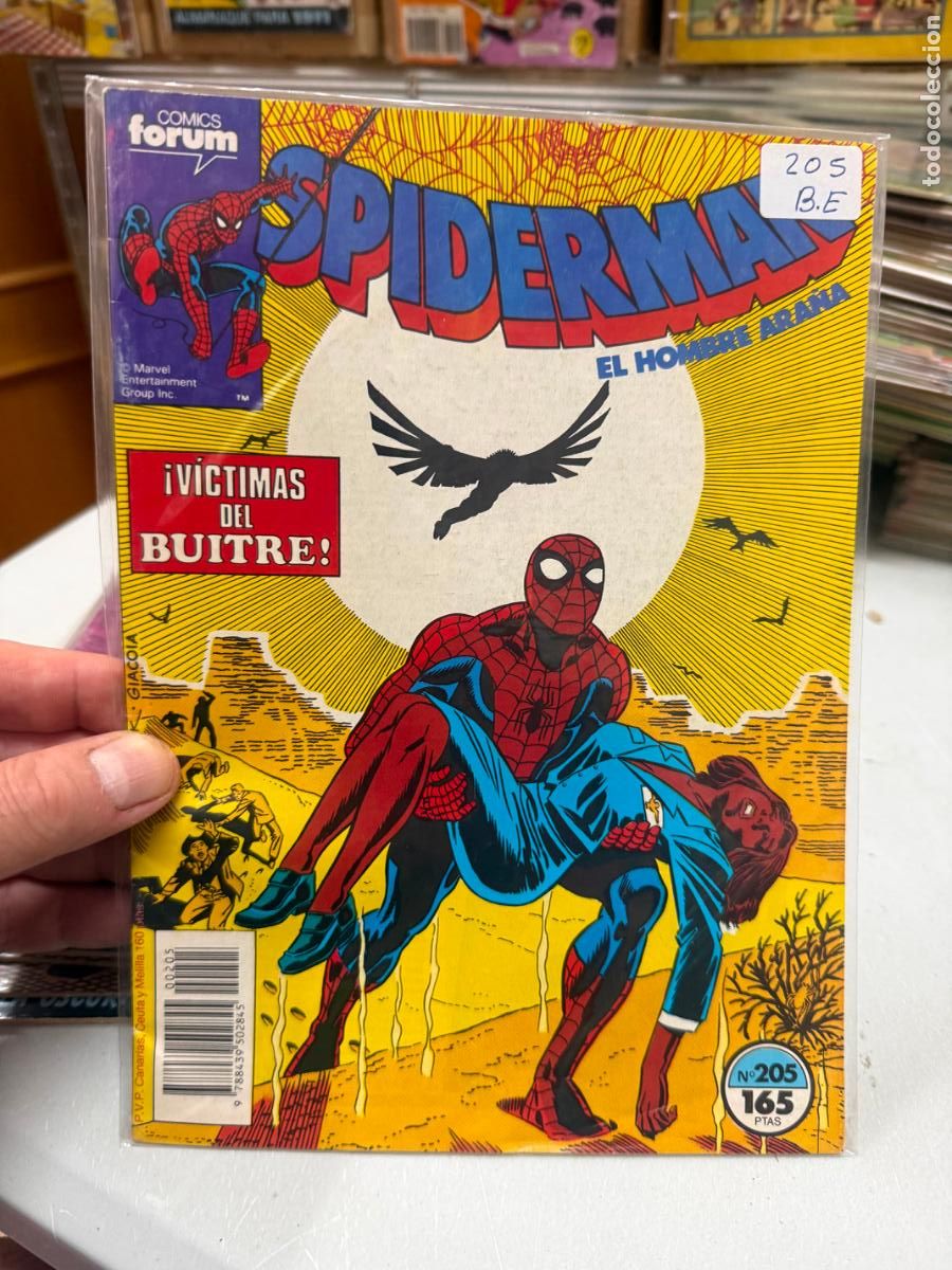 C&oacute;mics: SPIDERMAN EDITORIAL FORUM NUMERO 205